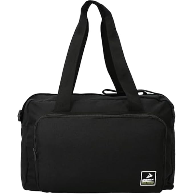 Demix Duffel Bag Black  Durable and Spacious Sports Training Bag with Multiple Compartments Adjustable Shoulder Strap  Large Capacity for Gym Fitness and Travel - Image 1