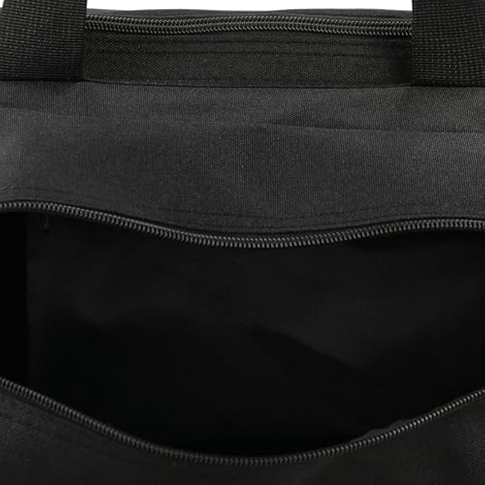 Demix Duffel Bag Black  Durable and Spacious Sports Training Bag with Multiple Compartments Adjustable Shoulder Strap  Large Capacity for Gym Fitness and Travel - Image 3