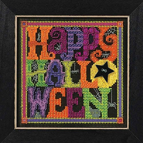 Mill Hill Happy Halloween Beaded Counted Cross Stitch Kit Mill Hill MH141622 Buttons & Beads 2016 Autumn - Image 2