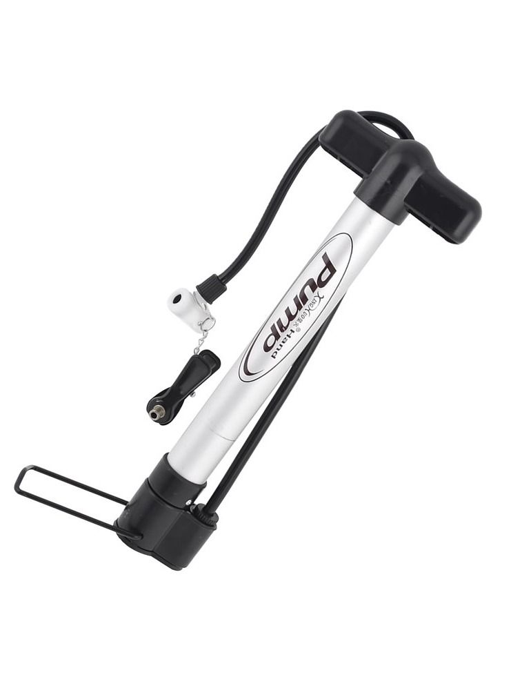 PROMASS Portable Bike Balls Tire Inflator Floor Air Pump With Needle - Image 2