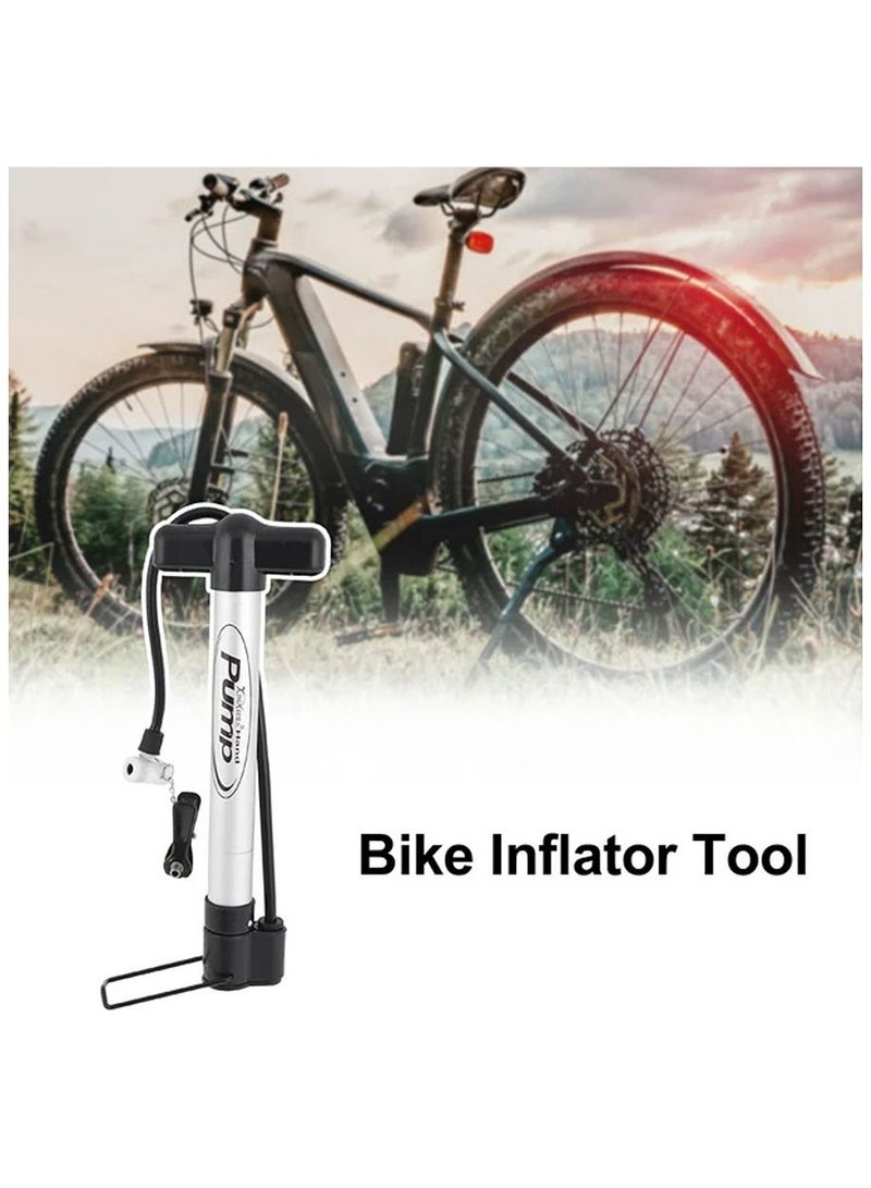 PROMASS Portable Bike Balls Tire Inflator Floor Air Pump With Needle - Image 4