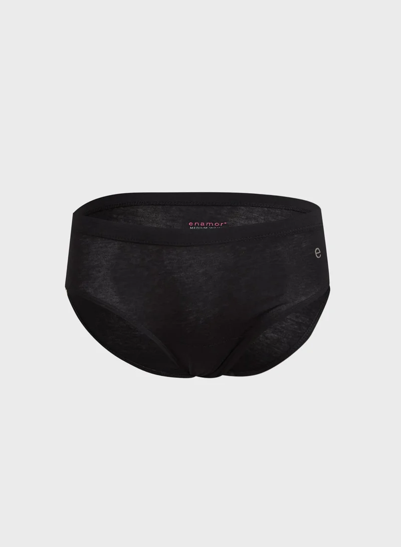 enamor Mid Waist Cotton Panty(Assorted Colors)