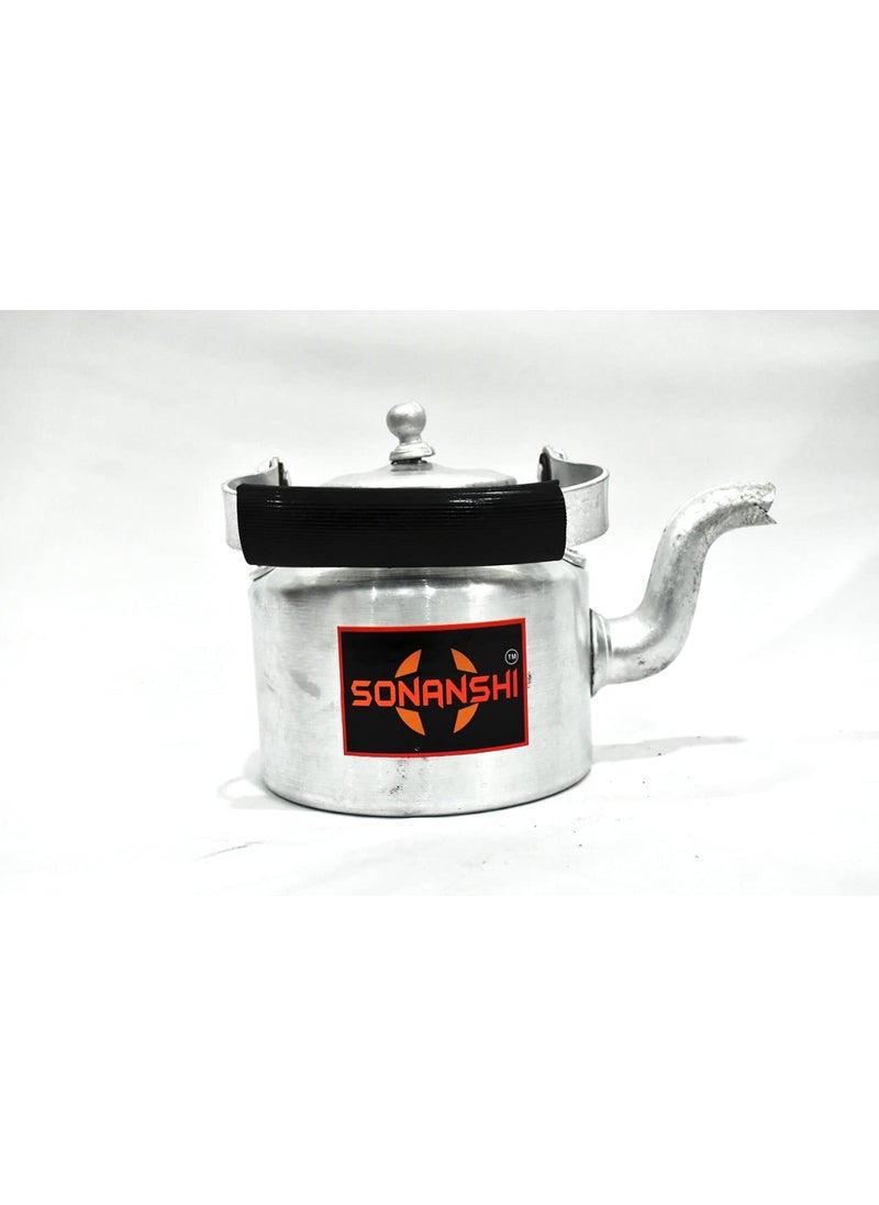 Sonanshi Sonanshi Aluminium Roadside Cutting ChaiTea Kettle for TeaCoffeeMilk 3 Litre  - Image 1