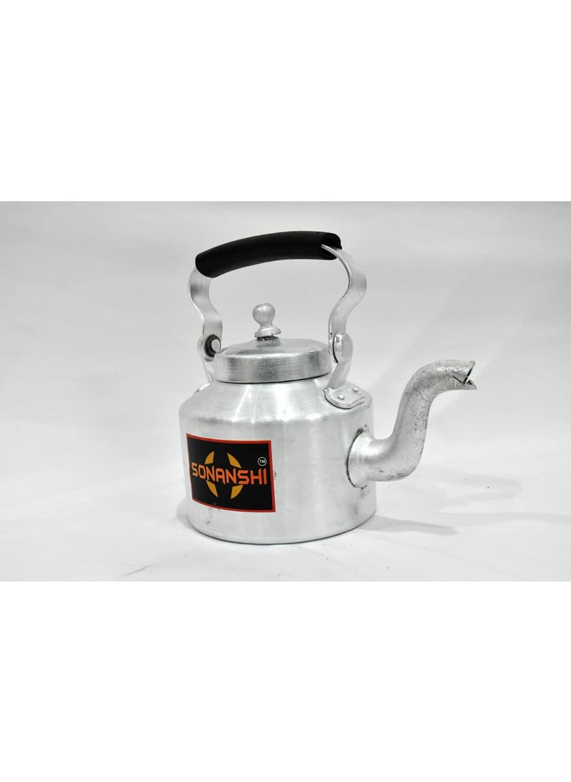 Sonanshi Sonanshi Aluminium Roadside Cutting ChaiTea Kettle for TeaCoffeeMilk 3 Litre  - Image 3