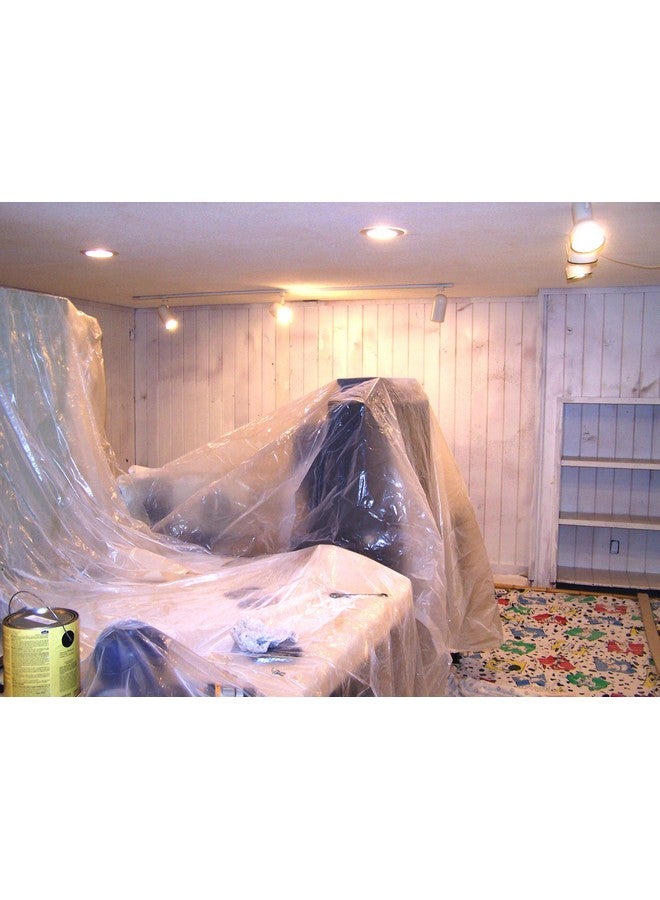 TAPIX Plastic Sheeting (10' x 25') Long, 6 Mil - UV Protection Poly Sheeting Polyethylene Film, Heavy Duty Greenhouse Plastic Sheeting - Image 4