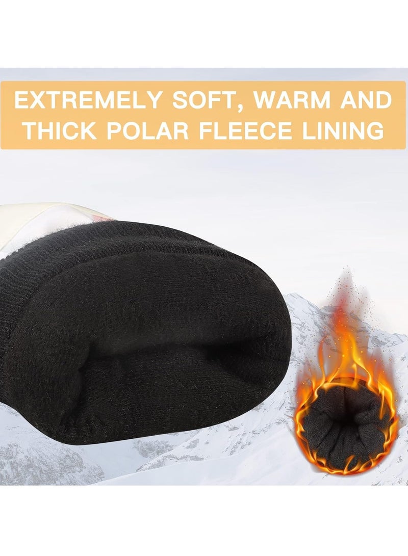 KASTWAVE Cycling Gloves, Bicycling Gloves, Anti Slip Shock Absorbing Men Women Winter Cycling Gloves Three Fingers Touch-Screen Fleece 100% Waterproof Winter Gloves - Image 2