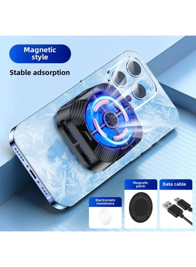 SOURCE X13 Wireless Charging 15W Semiconductor Refrigeration Magnetic Mobile Phone Radiator Live Cooling Artifact-Color:X79 [magnetic Attraction]]  - Image 1