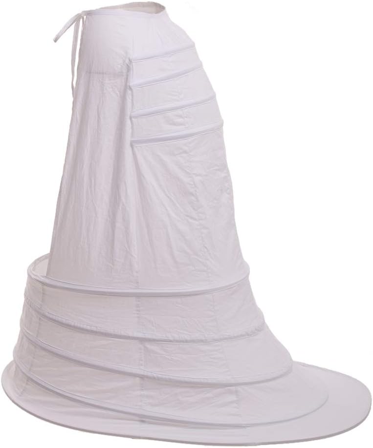 GRACEART Women's Victorian Bustle Hoop Skirt Crinoline Cage Pannier - Image 1