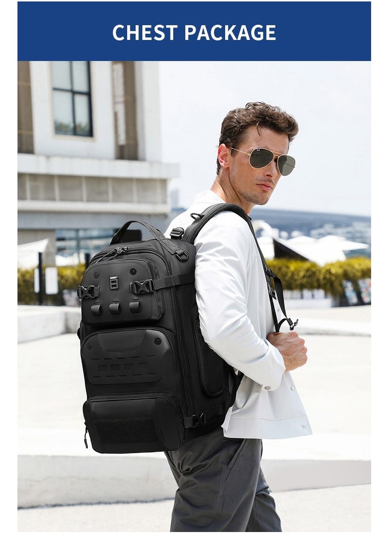 OZUKO - Ozuko Laptop Backpack High Quality Luxury Waterproof Casual Anti Theft 15.6 Inch with Large Capacity (18)L Multi-Function Backpack All in 1 for Work, School, Travel, Fitness, Daypack 45*26*15 cm - Image 1