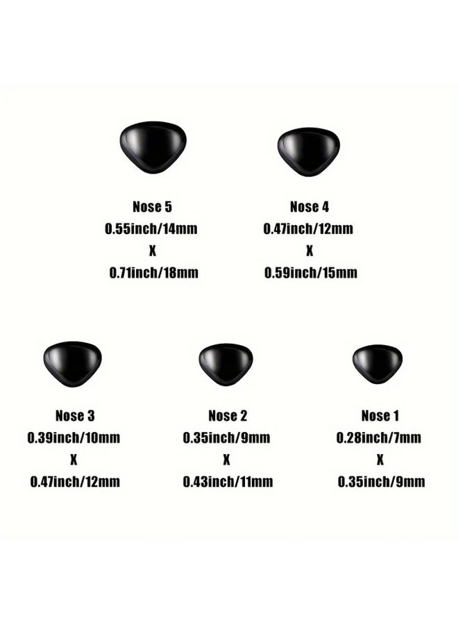 50pcs 8mm Black Plastic Safety Eyes for Crochet Teddy Bears Stuffed Animals Plush Crafts - Image 3