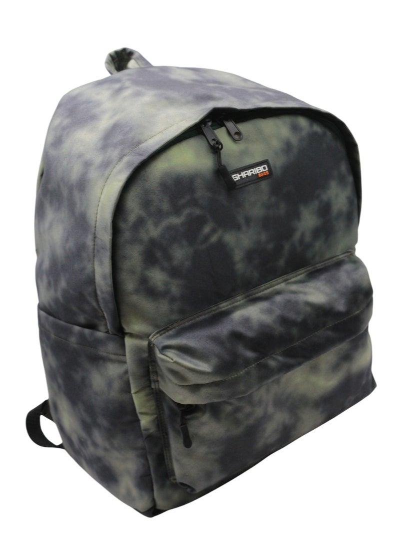 Gharibo Bags - Casual Backpack Model 4-24 Size 18  with Fog Print - Image 1