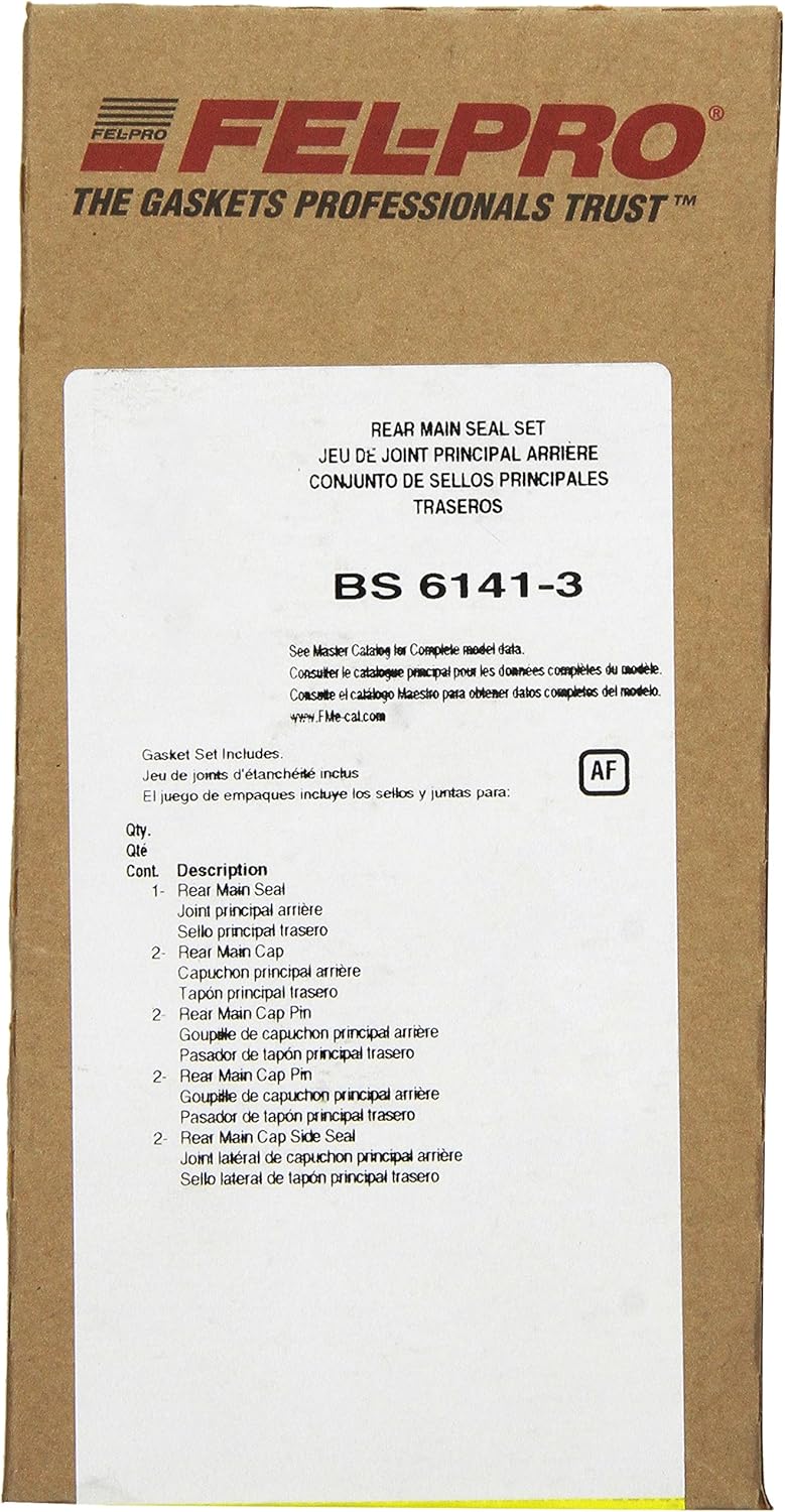 Fel-Pro BS 6141-3 Rear Engine Main Seal Set - Image 2
