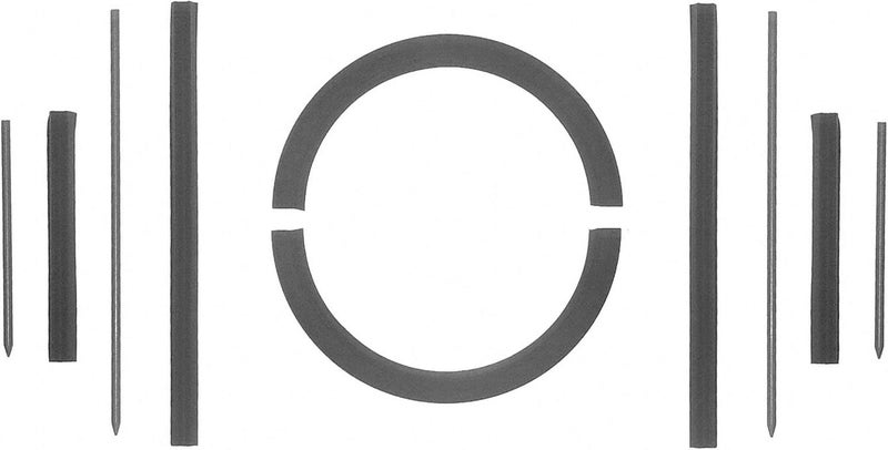 Fel-Pro BS 6141-3 Rear Engine Main Seal Set - Image 1