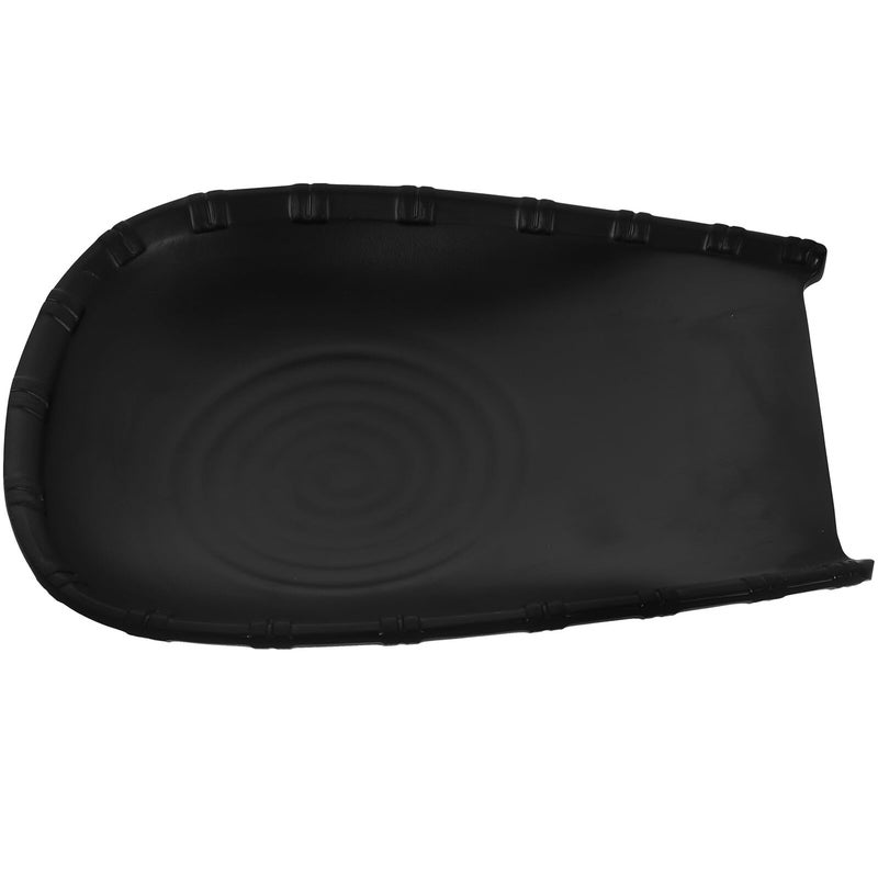 Matte Black 9 Inch Sushi Serving Tray Plate For Home And Restaurant Food Display - Image 2