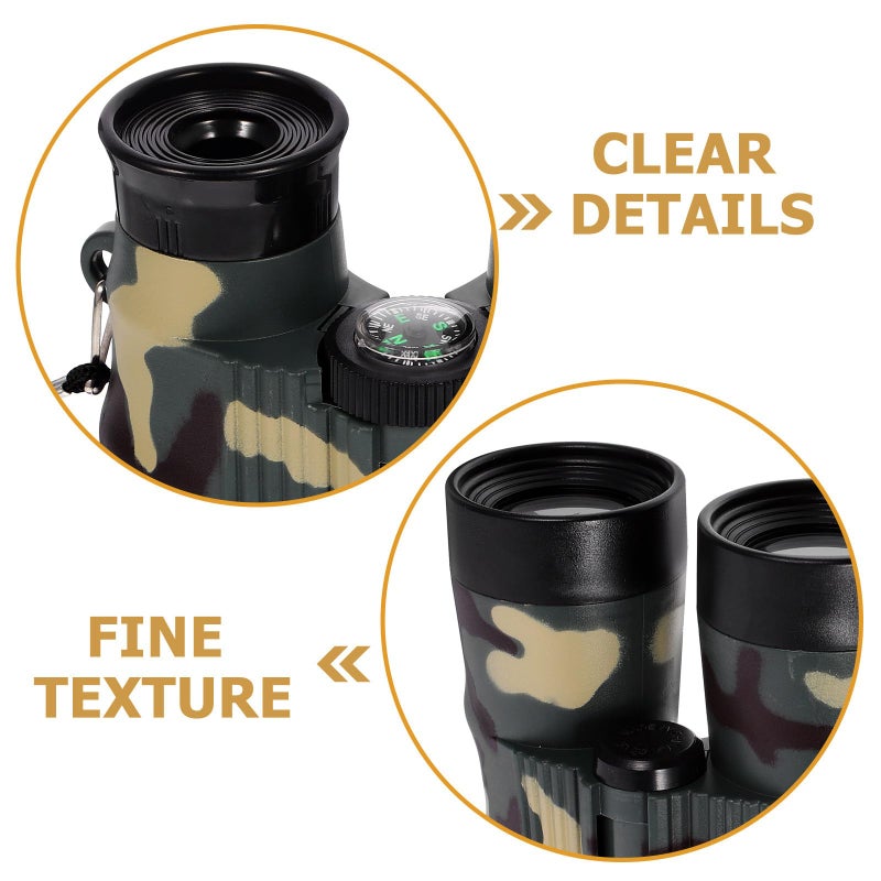 Compact 12x38 Mini Pocket Binoculars Lightweight Anti Slip Design for Travel and Sightseeing - Image 4