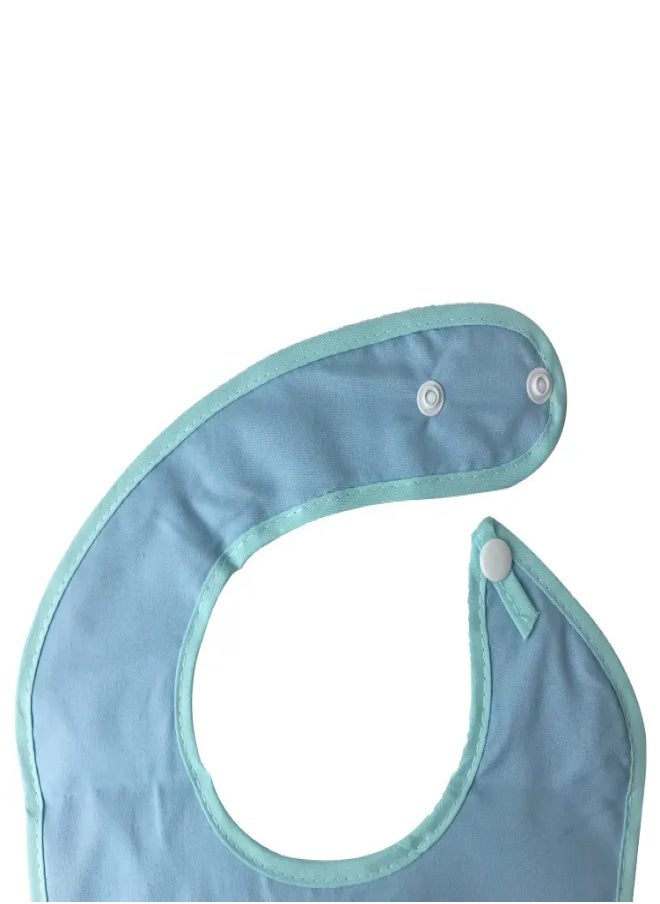 Fatah Bundle Of 2 Psc Of Detachable Adjustable Baby Silicone Waterproof Food Bibs Shapes  - Image 3