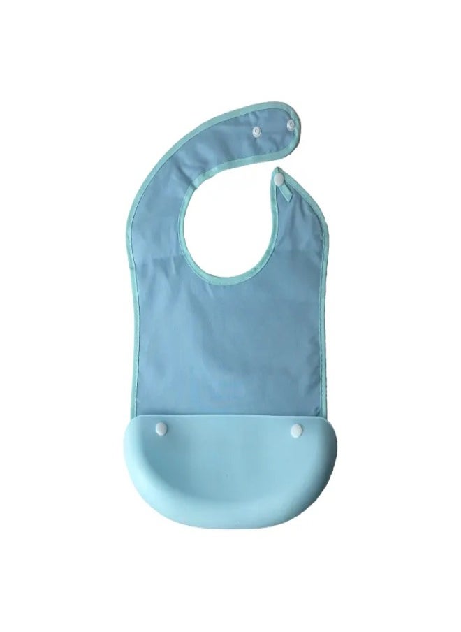 Fatah Bundle Of 2 Psc Of Detachable Adjustable Baby Silicone Waterproof Food Bibs Shapes  - Image 4