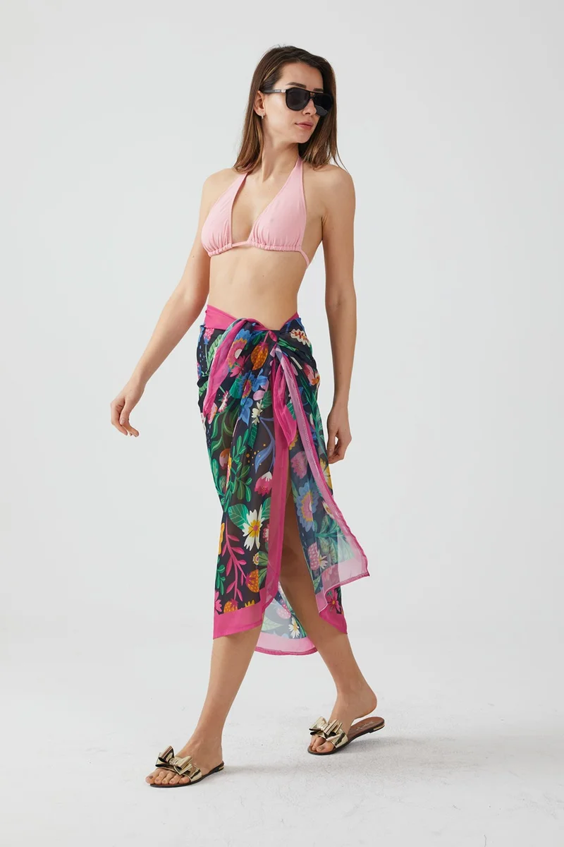 Ays Home Spring Pareo Beach Dress