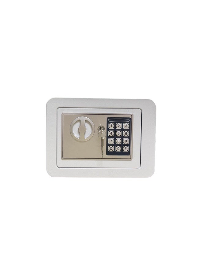 Luxury Fire-Resistant Digital Security Safe With Electronic Number Pad And Lock And Physical Key 17*17*23 cm 2 Kg - Image 2