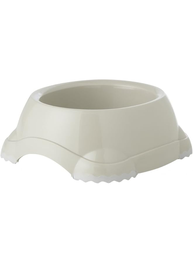 مودرينا وعاء طعام بلاستيك سمارتي من دوج كات 735 مل، رمادي دافئ - Image 1