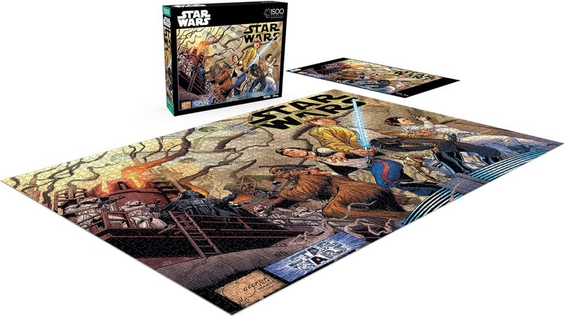 Buffalo Games - Star Wars - #1 Variant Cover - 1500 Piece Jigsaw Puzzle for Adults -Challenging Puzzle Perfect for Game Nights - Finished Size is 38.50 x 26.50 - Image 4