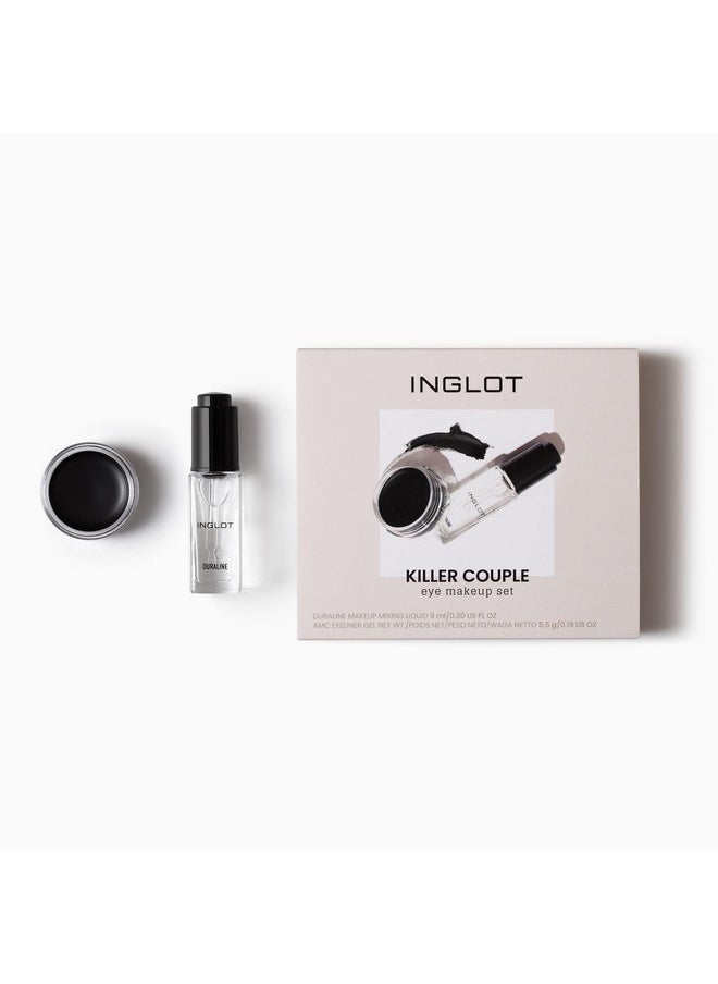 Inglot Eye Set | Duraline + Amc Eyeliner Gel 77  - Image 2