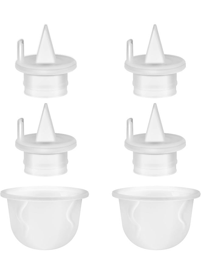 lasuroa 6pcs Breast Pump Replacement Parts for Babybuddha - Image 1