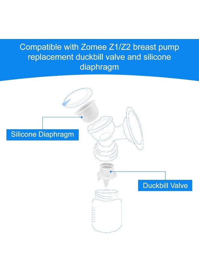 lasuroa 6pcs Breast Pump Replacement Parts for Babybuddha - Image 3
