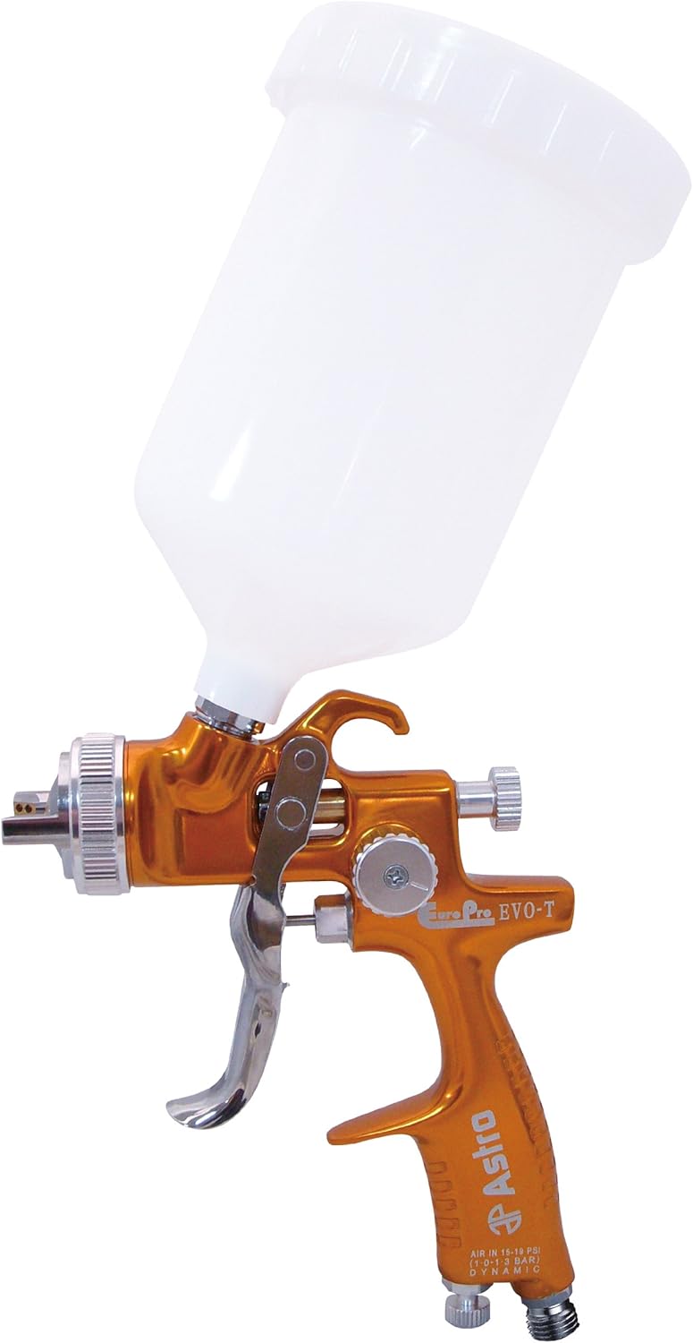 Astro Pneumatic Tool Astro Pneumatic EVOT13 EuroPro Forged EVO-T Spray Gun - Image 1