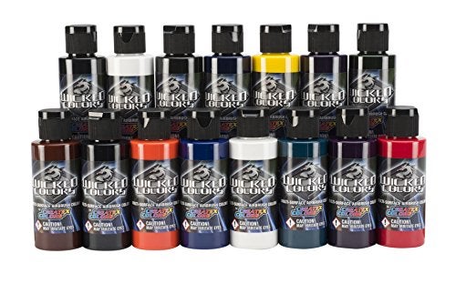 CREATE X Wicked Colors W112-00 2-Ounce Dru Blair Airbrush Set - Image 5