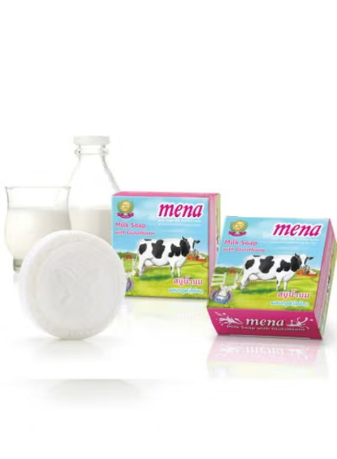 Mena Milk Soap with Glutathione 130 g