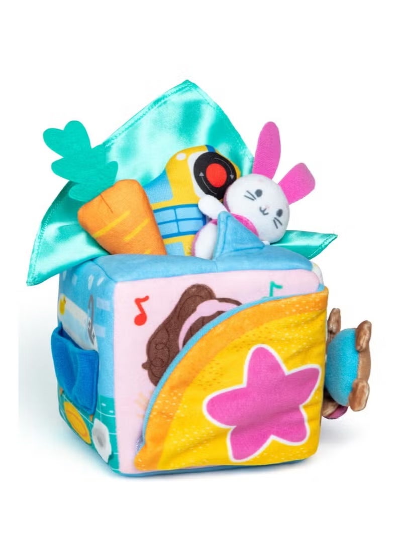 مس ريتشال صندوق المفاجآت التعليمي الرسمي للسيدة راشيل، ألعاب تعليمية مع حيوانات محشوة، ألعاب حسية وأنشطة للأطفال الرضع، ألعاب للأطفال الصغار من عمر 0 ​​إلى 2+ سنوات - Image 1