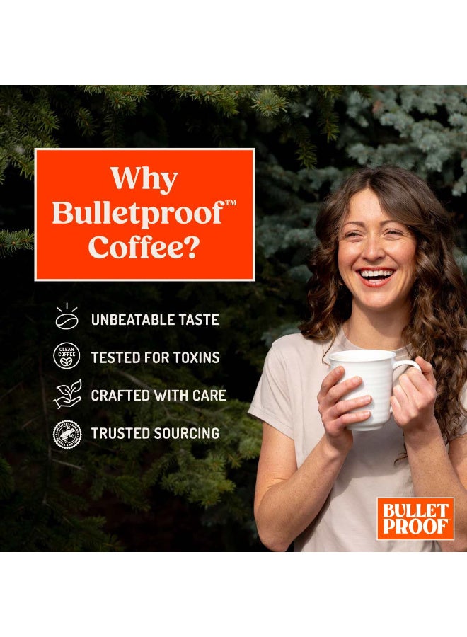 Bulletproof He Original Whole Bean Coffee Medium Roast 12 Oz Bulletproof Keto Friendly 100% Arabica Coffee - Image 4