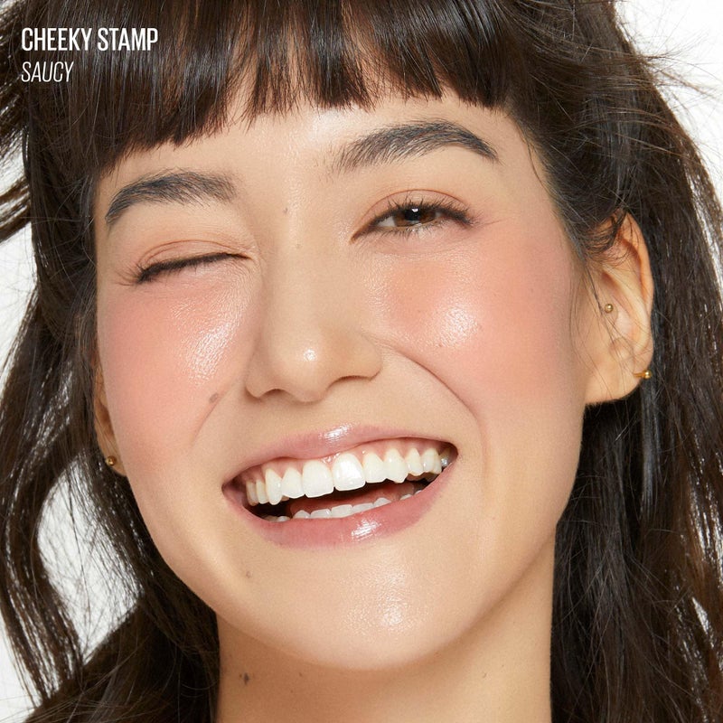 KAJA Blusher - Cheeky Stamp 02 Saucy | Buildable & Blendable Shade with Heart-shaped Applicator, Sunkissed Finish, Travel size, Hygienic, Suitable for Beginners, Portable, Korean Makeup, 0.17 Oz - Image 5