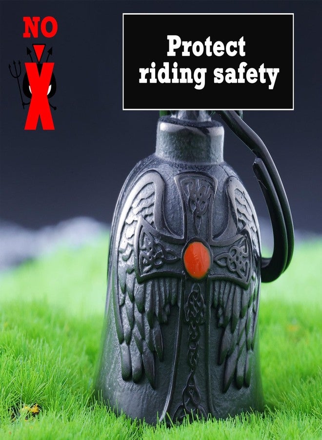 CYZBTBl Motorcycle Cross Bell - Motorcycle Celtic Bell for Men Women, Guard Riding Safety - Image 3