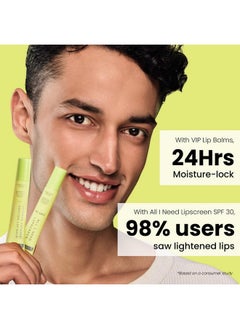 HYPHEN Lip Care Combo For Dry & Chapped Lips | Vanila Lip Balm, Peach Lip Balm & Spf 30 Lip Screen Value Pack Of 3 | Hydrating & Moisturizing Lip Balm For Men & Women  - Image 4