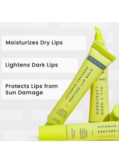 HYPHEN Lip Care Combo For Dry & Chapped Lips | Vanila Lip Balm, Peach Lip Balm & Spf 30 Lip Screen Value Pack Of 3 | Hydrating & Moisturizing Lip Balm For Men & Women  - Image 3