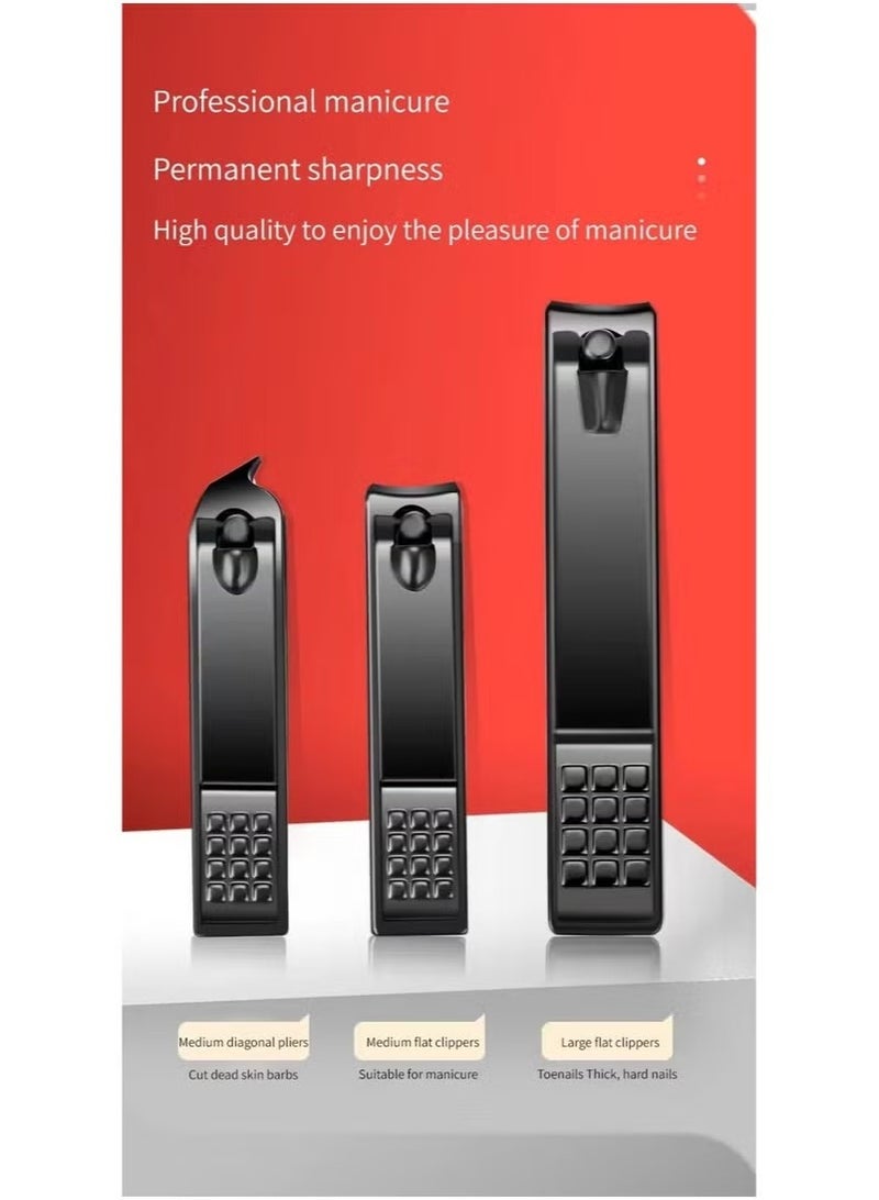 ATRJSZ Nail Clipper Set Convenient Beauty Tools Nail Clipper Manicure Nail Trimmer Pedicure Knife Ear Peeling Knife - Image 4