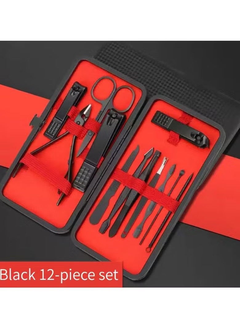 ATRJSZ Nail Clipper Set Convenient Beauty Tools Nail Clipper Manicure Nail Trimmer Pedicure Knife Ear Peeling Knife - Image 1