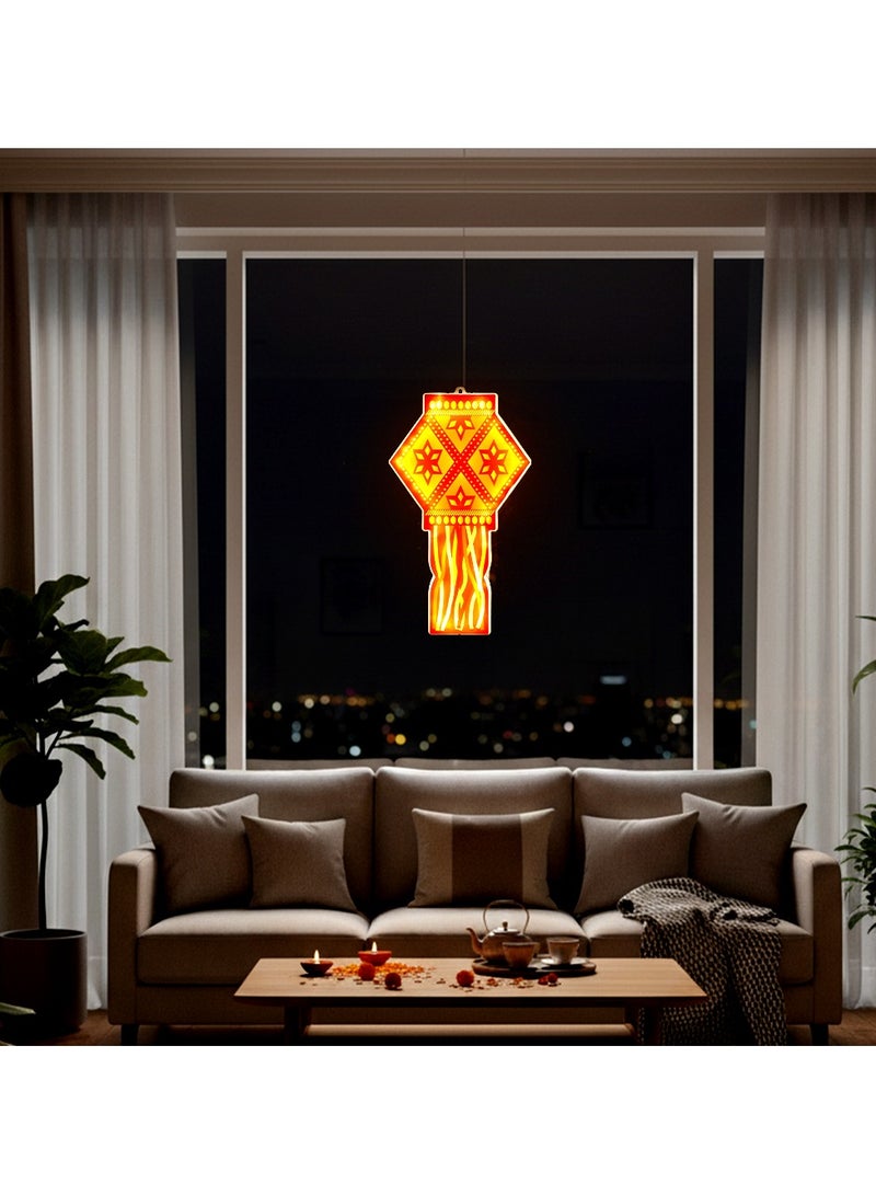 zayo LED Lantern 35Cm Hanging Light - Image 2
