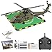 Hylukon WLtoys K170 RC Helicopter 4CH 24GHz FixedWing Aircraft RTF with 6Axis Gyro OneKey Stunt Altitude Hold CrashResistant OutdoorIndoor Helicopter for Beginner Teens Adults - Image 2
