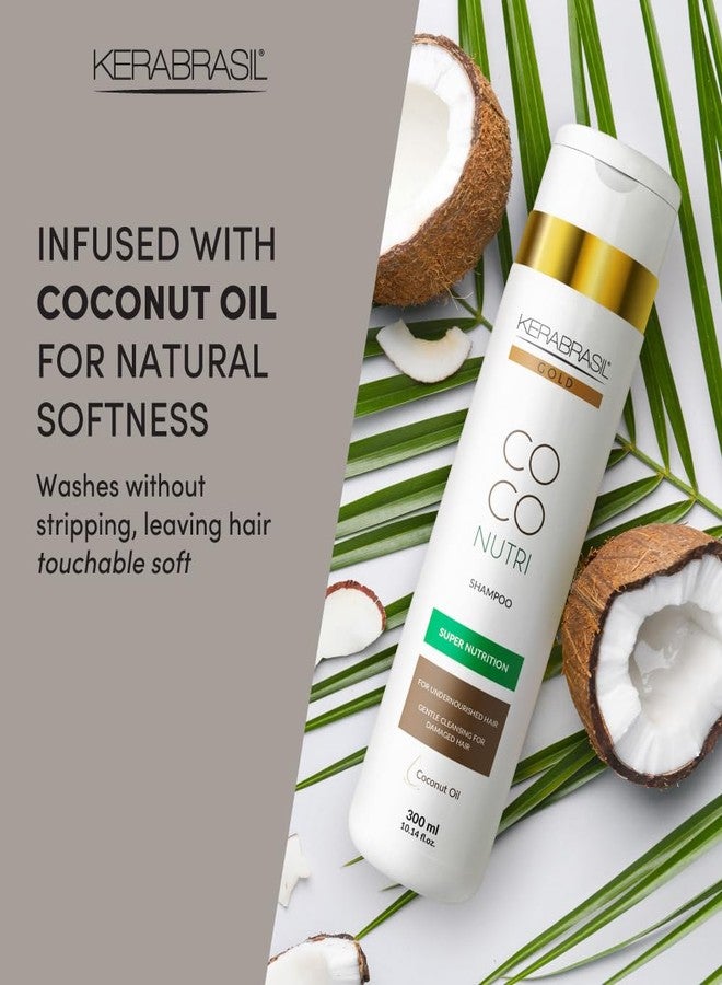Kerabrasil Coconut Moisture - Deep Hydration with Natural Coconut Oil, Keratin-Enhanced for Strength, Frizz Control, Ideal for Daily Use, Tropical Hair Care - Image 4