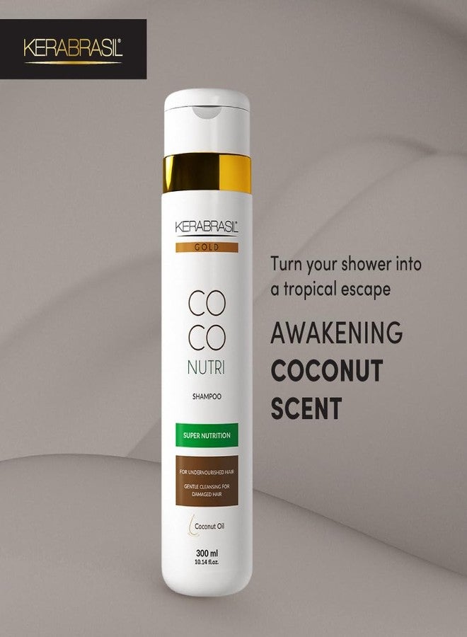Kerabrasil Coconut Moisture - Deep Hydration with Natural Coconut Oil, Keratin-Enhanced for Strength, Frizz Control, Ideal for Daily Use, Tropical Hair Care - Image 2