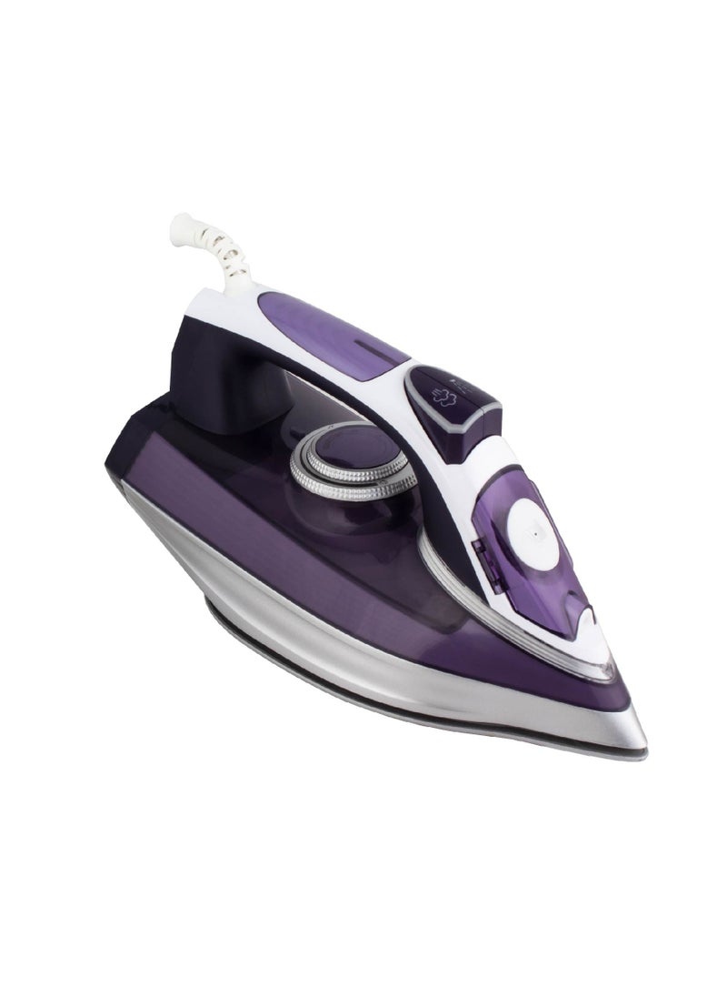 STAR TRACK STAR TRACK Steam Iron, 3000W, Double Ceramic Soleplate, Auto Shutoff, Anti Drip, Self Clean, Steam Burst, 7 Modes Customizable Ironing  - Image 3