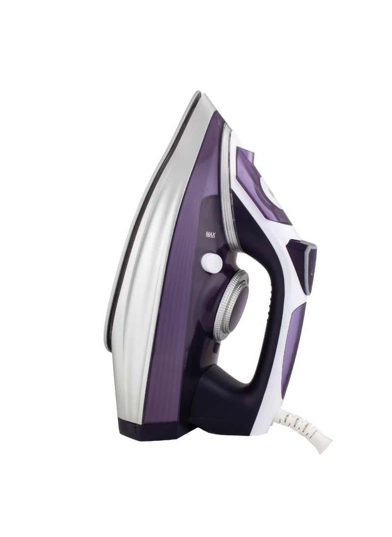 STAR TRACK STAR TRACK Steam Iron, 3000W, Double Ceramic Soleplate, Auto Shutoff, Anti Drip, Self Clean, Steam Burst, 7 Modes Customizable Ironing  - Image 1