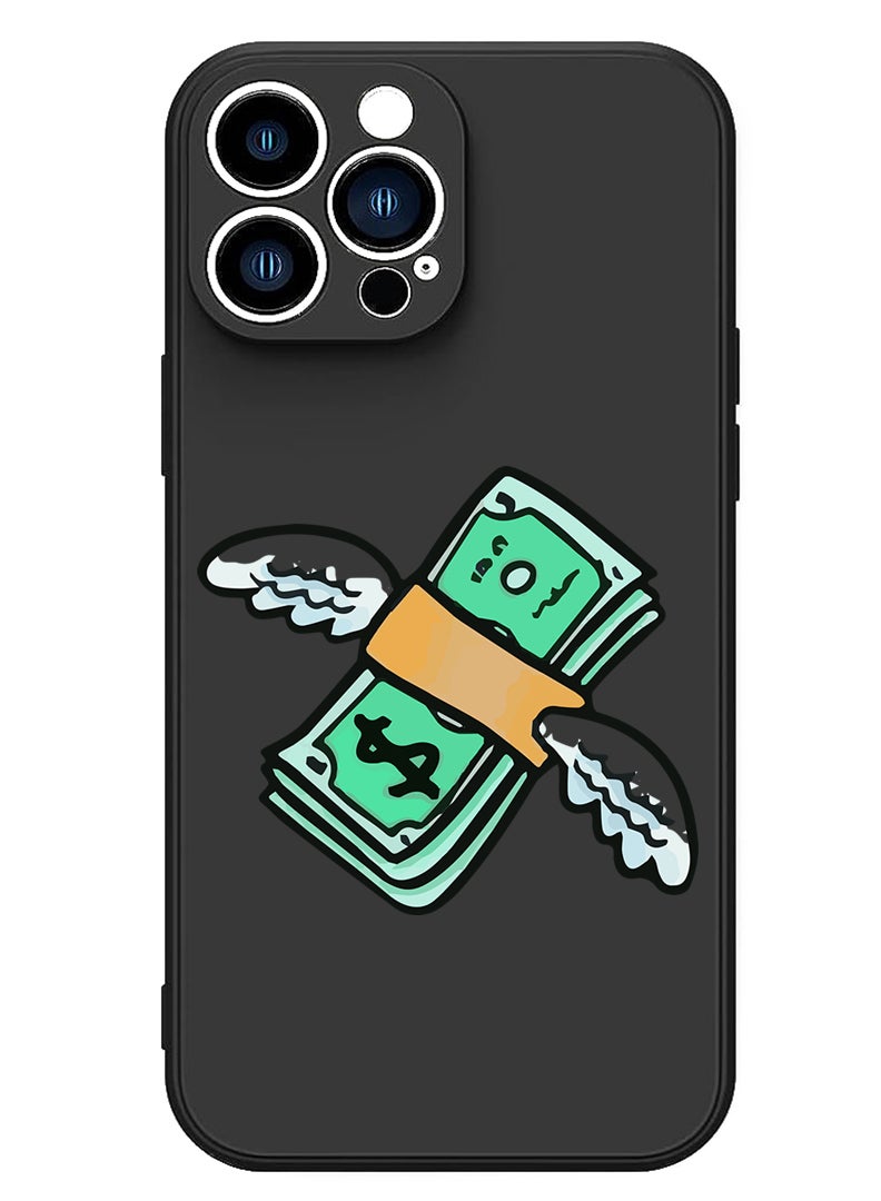 Theodor Protective Slim Fit Case Liquid Silicone Cover with Full Body Protection Anti-Scratch Shockproof Case For iPhone 13 Pro Black  - Focus copy - Image 1