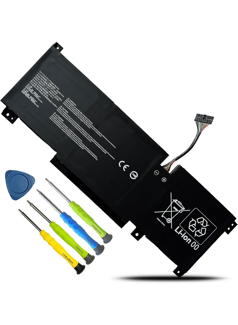 High-Capacity Replacement Laptop Battery – Compatible with MSI Katana GF66, GF76, Crosshair 15/17, Pulse GL66/GL76, Sword 15, WF66, WF76 – Long-Lasting Power & Reliable Performance - Image 1