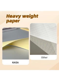 KAISA Index Cards 3X5 Perforated Flash Cards 210Pcs Ruled Notecards And 30Pcs Graph Cards Thick Index Card Notebook With Punching Hole Notepad Flashcards For Studying School Suplplies(White240Pcs)  - Image 4