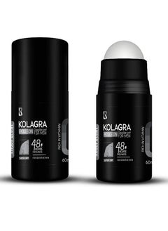 KOLAGRA Roll-On Deodorant For Men Silver Scent 60ml  - Image 2