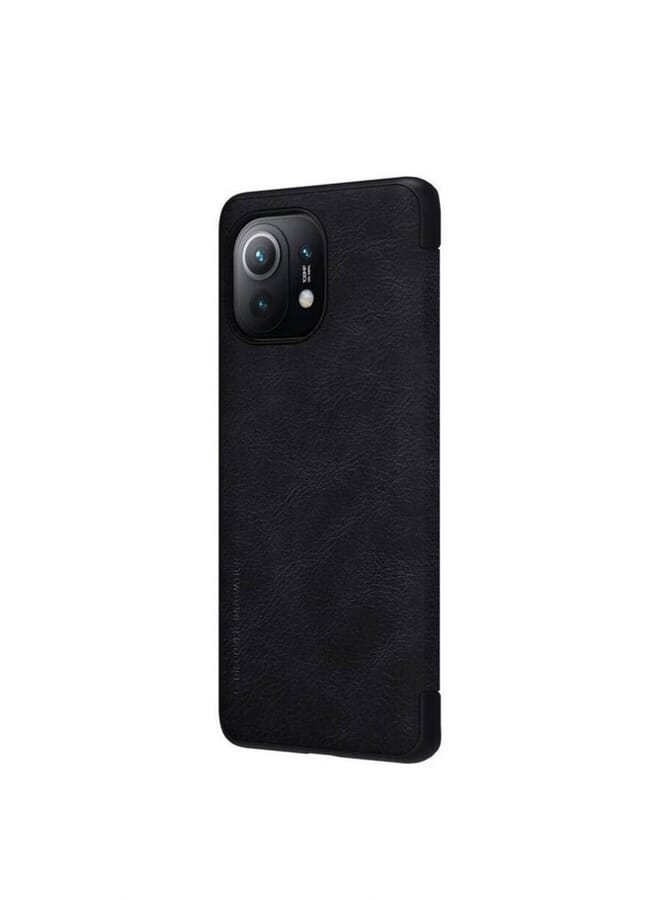 Nillkin Protective Leather Flip Case Cover For Redmi Poco F3 - Image 3